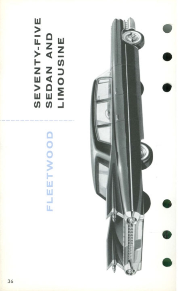 1959 Cadillac Salesmans Data Book Page 47